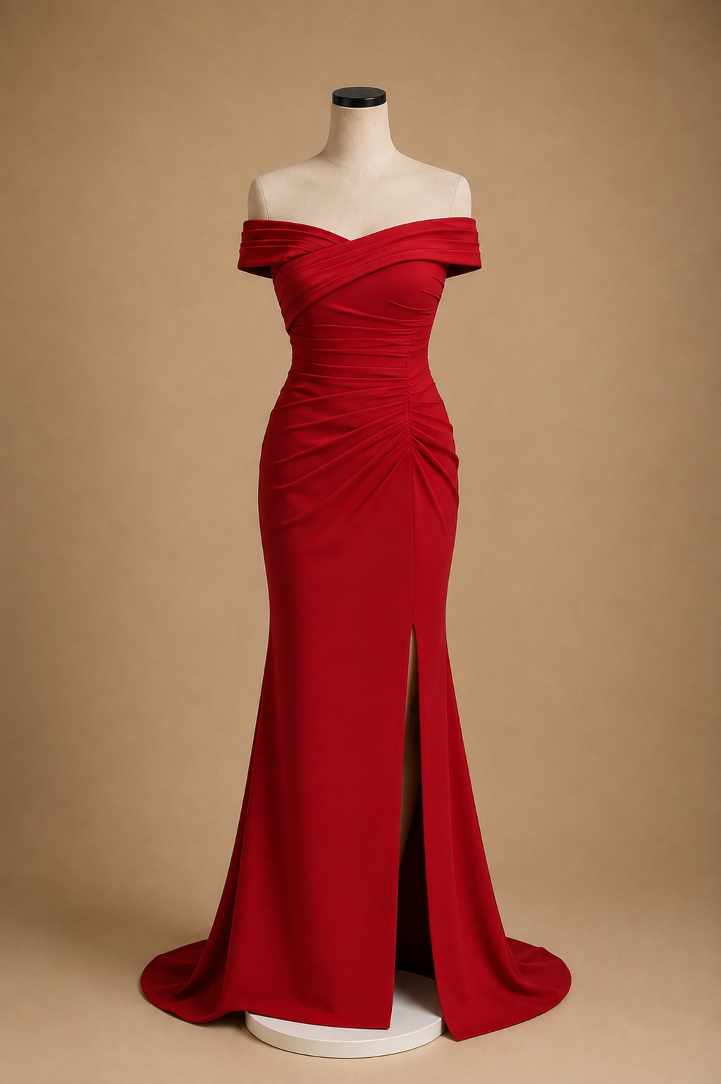 Scarlet Off-Shoulder