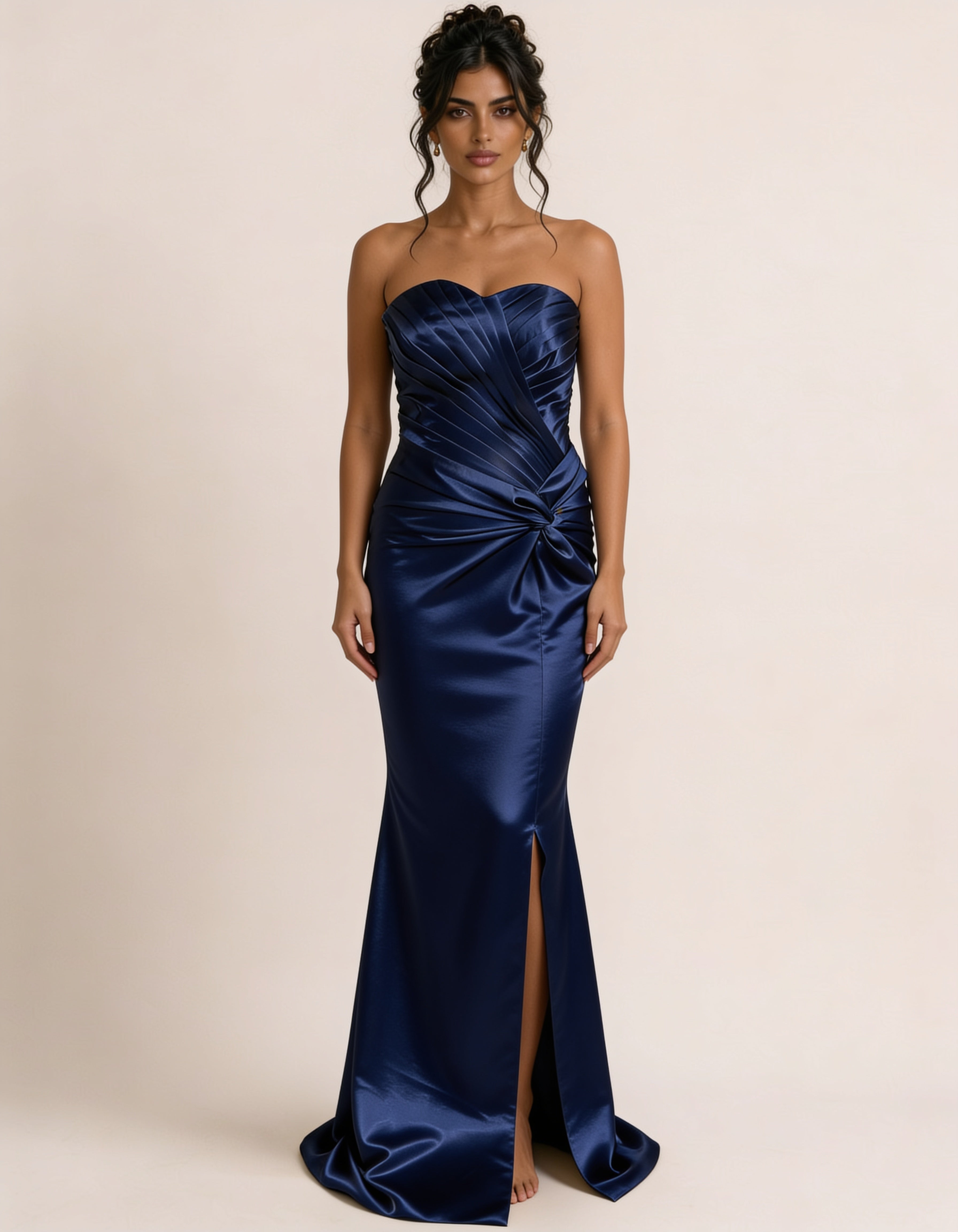 TETRA Twist – Strapless Evening Gown